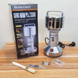 silver crest 100w Electric Grain Grinder Mill High-speed Spice Herb Mill Commercial Powder Machine Dry Cereals Grinder CE 3000W